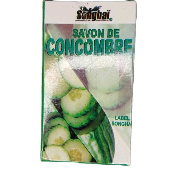 Songhai Natural Organic Cucumber Bar Soap 200g - Picture 1 of 4